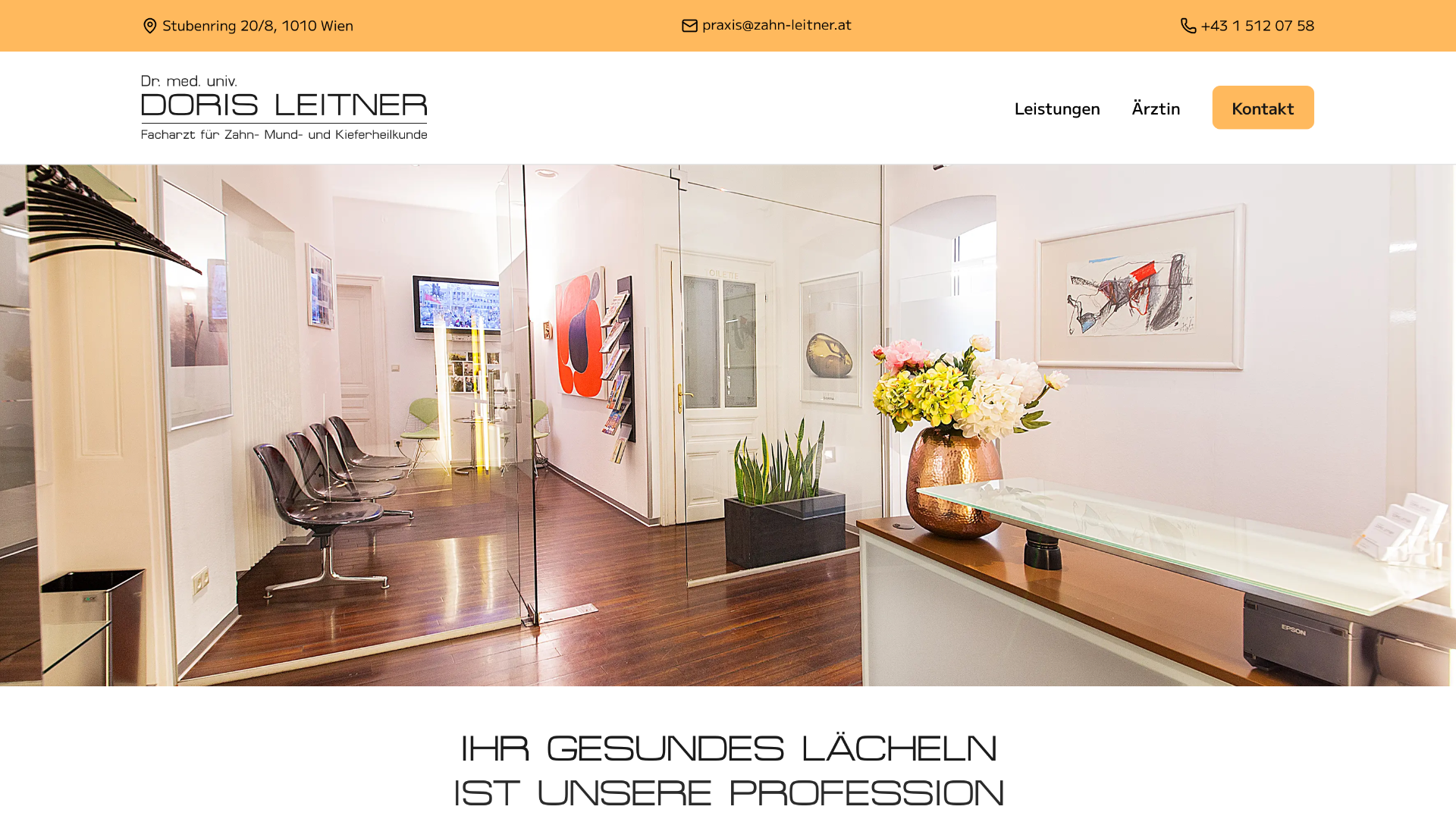 Zahn Leitner Website